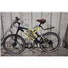 Image 1 : YELLOW SPECIALIZED 27 SPEED FULL SUSPENSION MOUNTAIN BIKE WITH DISK BRAKES