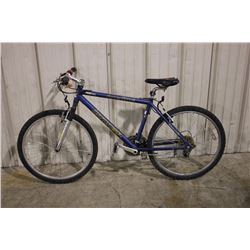 BLUE INFINITY 21 SPEED FRONT SUSPENSION MOUNTAIN BIKE