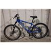 Image 1 : BLUE KONA 21 SPEED FRONT SUSPENSION MOUNTAIN BIKE WITH DISK BRAKES