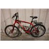 Image 1 : RED SPECIALIZED 27 SPEED FRONT SUSPENSION MOUNTAIN BIKE WITH DISK BRAKES