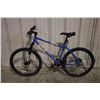 Image 1 : BLUE BRODIE 27 SPEED FRONT SUSPENSION MOUNTAIN BIKE WITH DISK BRAKES