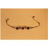 Image 2 : STAMPED 925 SILVER GEMSTONE BRACELET, 4.50CT, 6.50 GRAMS, OVAL, MODERATELY-HEAVILY INCLUDED