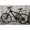 Image 1 : BLACK NO NAME 27 SPEED FRONT SUSPENSION HYBRID BIKE WITH DISK BRAKES