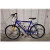 Image 2 : 2 BIKES: GREY BMX BIKE AND BLUE SPORTEK FRONT SUSPENSION MOUNTAIN BIKE