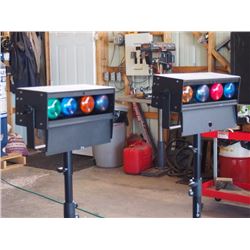 Stagecraft Lighting (2 Pieces W/ Footpedals) Does Not Include Stands