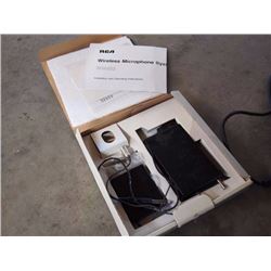 RCA Wireless Microphone System