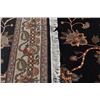 Image 4 : gorgeously contrasted dark toned tabriz design rug