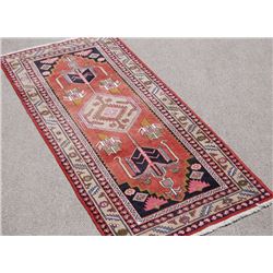 very beautiful hand woven nahavand design persian runner