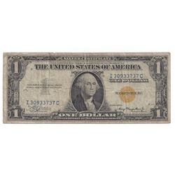 1935 $1 North Africa Silver Certificate Currency