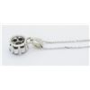 Image 7 : 0.81 ctw Diamond Pendant - 14KT White Gold