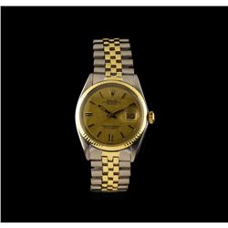 Rolex Two-Tone Vintage DateJust Men's Watch