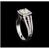 Image 4 : 1.28 ctw Diamond Ring - 14KT White Gold
