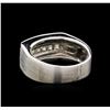 Image 3 : 0.35 ctw Diamond Ring - 14KT White Gold
