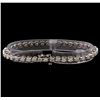 Image 2 : 14KT White Gold 3.02 ctw Diamond Tennis  Bracelet