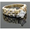 Image 6 : 1.50 ctw Diamond Ring - 14KT Yellow Gold