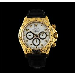 Rolex 18K Yellow Gold Daytona Men's Watch