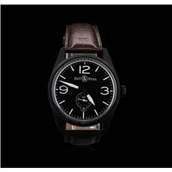 Bell & Ross Stainless Steel Black PVD Mens Watch