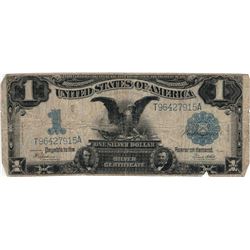 1899 $1 Black Eagle Silver Certificate Bill