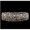 Image 1 : 20.40 ctw Diamond Bracelet - 18KT White Gold