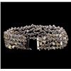 Image 3 : 20.40 ctw Diamond Bracelet - 18KT White Gold