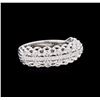 Image 1 : 0.23 ctw Diamond Ring - 14KT White Gold