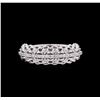 Image 2 : 0.23 ctw Diamond Ring - 14KT White Gold