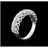 Image 3 : 0.23 ctw Diamond Ring - 14KT White Gold