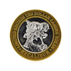 Limited Edition $10 Las Vegas .999 Silver Gaming Token