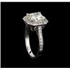 Image 4 : 14KT White Gold 3.62 ctw I-1/M Diamond Ring