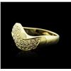 Image 1 : 14KT Yellow Gold 0.45 ctw Diamond Ring