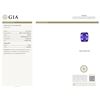 Image 6 : 18KT White Gold GIA Certified 21.75 ctw Tanzanite and Diamond Ring