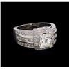 Image 1 : 2.98 ctw Diamond Ring - 14KT White Gold