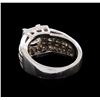 Image 3 : 2.98 ctw Diamond Ring - 14KT White Gold