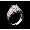 Image 4 : 2.98 ctw Diamond Ring - 14KT White Gold