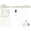 Image 5 : 14KT Yellow Gold 7.74 ctw GIA Cert Tanzanite and Diamond Ring