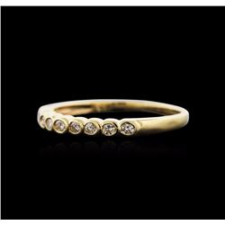 14KT Yellow Gold 0.25 ctw Diamond Ring