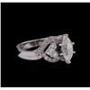 Image 1 : GIA Cert 2.41 ctw Diamond Ring - 18KT White Gold