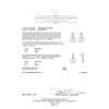 Image 3 : 1.60 ctw Diamond Earrings - 14KT White Gold