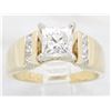 Image 1 : 1.30 ctw Diamond Ring - 14KT Yellow Gold