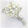 Image 6 : 5.70 ctw Diamond Ring - Platinum