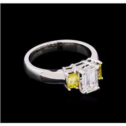 14KT White Gold 1.77 ctw Diamond Ring