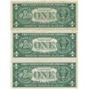 Image 2 : 1957 $1 Star Note Silver Certificate Currency Lot of 5