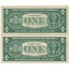 Image 4 : 1957 $1 Star Note Silver Certificate Currency Lot of 5