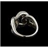 Image 3 : 0.48 ctw Diamond Ring - 14KT White Gold