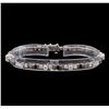 Image 1 : 14KT White Gold 2.71 ctw Diamond Bracelet