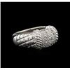 Image 1 : 0.40 ctw Diamond Ring - 14KT White Gold