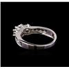 Image 3 : 0.60 ctw Diamond Ring - 14KT White Gold