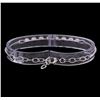 Image 2 : 0.90 ctw Diamond Bracelet - 14KT White Gold