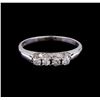 Image 2 : 0.30 ctw Diamond Ring - 14KT White Gold