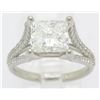 Image 1 : GIA Certified 3.25 ctw Diamond Ring - 14KT White Gold
